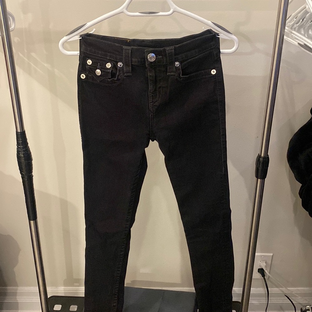 Black True religion skinny jeans